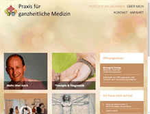 Tablet Screenshot of medicus-mueller.de